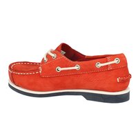Dziecięce buty casual TIMBERLAND EK 2 EYE BOAT SHOE PEAKS ISLAND 6876r kolor czerwony