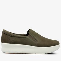 Sneakersy damskie TIMBERLAND BERLIN PARK SLIP ON a1m9t kolor khaki