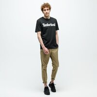 T-shirt, koszulka męska TIMBERLAND T-SHIRT LINEAR TEE tb0a28gf0011 kolor czarny