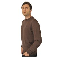 Sweter męski TIMBERLAND SWETER SOLID MERINO CREW 89465968 kolor brązowy