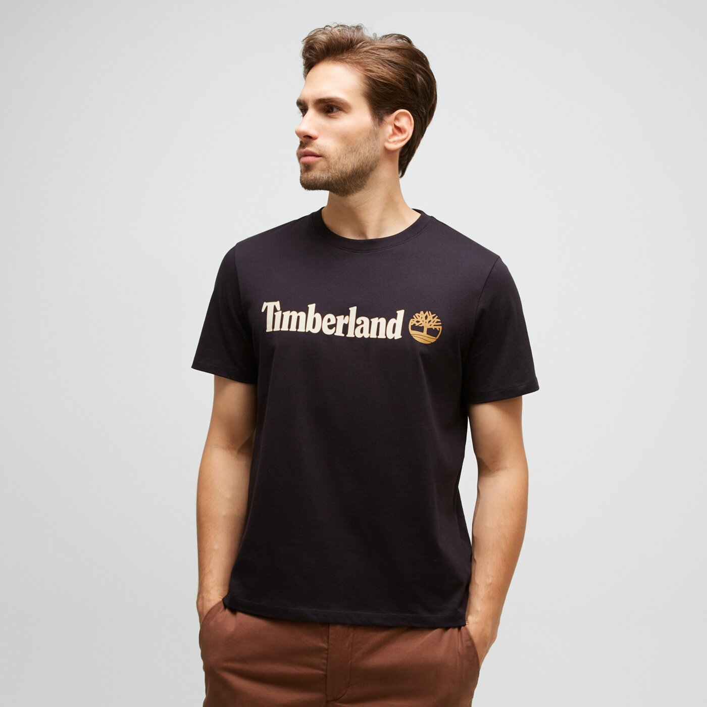 Timberland Core Linear Logo Tee - Unisex Black Iris XXL main image 1