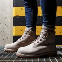 Dziecięce buty zimowe TIMBERLAND PREMIUM 6 INCH WP BOOT  tb0a295fk511 kolor beżowy