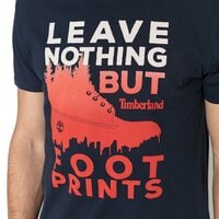 T-shirt, koszulka męska TIMBERLAND T-SHIRT SS KENNEBEC a1l89433 kolor granatowy