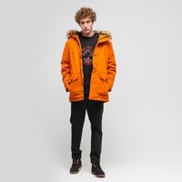 Kurtka zimowa męska TIMBERLAND KURTKA WP SCAR RIDGE PARKA W DRYVENT TECHNOLOGY tb0a22w26431 kolor brązowy