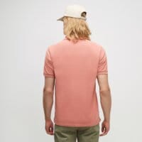 Koszulka polo męska TIMBERLAND POLO SS MODERN WASH POCKET POLO tb0a65p1dj11 kolor różowy