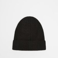 Czapka zimowa damska TIMBERLAND CZAPKA WOOL BEANIE tb0a66cj0011 kolor czarny