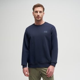 TIMBERLAND BLUZA SILICON BADGE CREW NECK