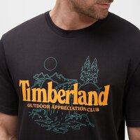 T-shirt, koszulka męska TIMBERLAND T-SHIRT TFO NATURE LOGO SHORT SLEEVE TEE tb0a5r820011 kolor czarny