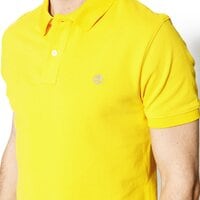 Koszulka polo męska TIMBERLAND POLO SS MILLERS RIVER PIQUE SLIM POLO a1lil733 kolor żółty