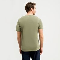 T-shirt, koszulka męska TIMBERLAND T-SHIRT WWES SS FRONT GRAPHIC TEE tb0a27j85901 kolor zielony