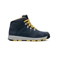 Dziecięce buty zimowe TIMBERLAND GT SCRAMBLE MID LTHR WP a1gm4 kolor granatowy