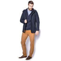 Sweter męski TIMBERLAND SWETER WILLIAMS TEXTURE CARDI a1bqi475 kolor granatowy