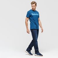 T-shirt, koszulka męska TIMBERLAND T-SHIRT SS SS KENNEBEC RIVER LINEAR TEE tb0a1yuyu481 kolor granatowy