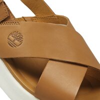 Buty casual damskie TIMBERLAND LOS ANGELES WIND SLINGBAC ca1mod kolor brązowy