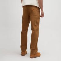 Spodnie męskie TIMBERLAND SPODNIE RINDGE WASHED CANVAS CARPENTER tb0a68npeh21 kolor brązowy