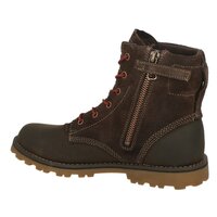 Dziecięce buty zimowe TIMBERLAND EK ASPHALT TRAIL 6  5777r kolor brązowy