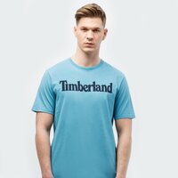T-shirt, koszulka męska TIMBERLAND T-SHIRT KENNEBEC RIVER LINEAR TEE tb0a2c31be31 kolor niebieski
