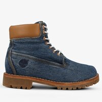 Buty męskie casual TIMBERLAND HERITAGE 6 IN FABRIC C a1b43 kolor niebieski