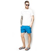 T-shirt, koszulka męska TIMBERLAND T-SHIRT SS KENNEBEC  RVR TBL TEE a14mu100 kolor biały