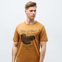 T-shirt, koszulka męska TIMBERLAND T-SHIRT ARCHIVE FRONT BOAT SHOE tb0a2e6gp471 kolor brązowy