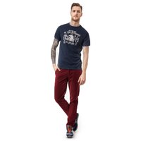 T-shirt, koszulka męska TIMBERLAND T-SHIRT SS OUTDOORS RINGER TEE 7064j019 kolor czarny
