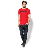 T-shirt, koszulka męska TIMBERLAND T-SHIRT SS KENNEBEC RIVER BRAND a1l6ok71 kolor czerwony