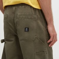 Szorty, spodenki męskie TIMBERLAND SZORTY WASHED HEAVY TWILL CARPENTER SHORT tb0a5tm7a581 kolor zielony