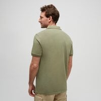 Koszulka polo męska TIMBERLAND POLO TIPPED PIQUE SHORT SLEEVE POLO tb0a5w4y5901 kolor zielony