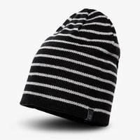 czapka zimowa męska TIMBERLAND CZAPKA ZIMOWA STRIPED REVERSIBLE BEANIE tb0a1esx0011 kolor czarny