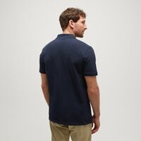 Koszulka polo męska TIMBERLAND POLO TFO CHEST LOGO SHORT SLEEVE POLO tb0a2bs14331 kolor granatowy