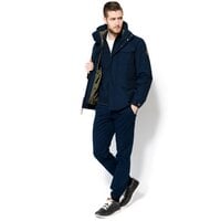Kurtka zimowa męska TIMBERLAND KURTKA M65 SNOWDON PEAK 3IN1 a1nxe433 kolor granatowy