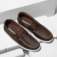 Buty żeglarskie męskie TIMBERLAND CEDAR BAY BOAT SHOE a199t kolor brązowy