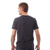 T-shirt, koszulka męska TIMBERLAND T-SHIRT SS SLUB MULTI SHAPE TEE 5364j434 kolor granatowy