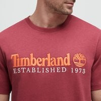 T-shirt, koszulka męska TIMBERLAND T-SHIRT EMBROIDERY LOGO TEE tb0a6se16001 kolor bordowy