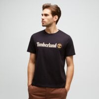 T-shirt, koszulka męska TIMBERLAND T-SHIRT LINEAR LOGO SHORT SLEEVE TEE tb0a5upq0011 kolor czarny