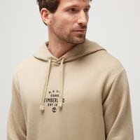 Bluza męska TIMBERLAND BLUZA Z KAPTUREM REFIBRA FRONT GRAPHIC HOODIE tb0a5u8ydh41 kolor beżowy