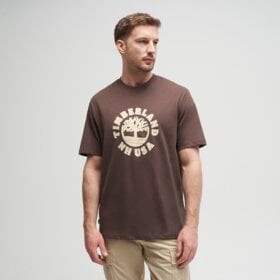 TIMBERLAND T-SHIRT HOLIDAY FRONT GRAPHIC SS TEE