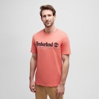 T-shirt, koszulka męska TIMBERLAND T-SHIRT EMBROIDERY LOGO TEE tb0a6se1ei41 kolor czerwony