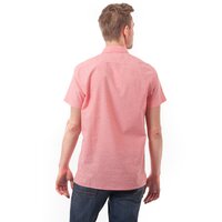 Koszula męska TIMBERLAND KOSZULA SS LANE RVR LW CHAMBRAY 7004j801 kolor różowy