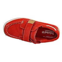 Dziecięce buty casual TIMBERLAND EK CASCO BAY HOOK & LOOP OX 7285r kolor czerwony