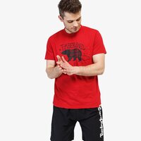 T-shirt, koszulka męska TIMBERLAND T-SHIRT WHITEFACE RIVER VINTAGE tb0a1ocxr091 kolor czerwony