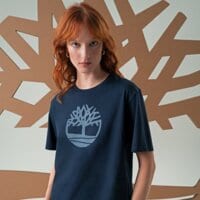 T-shirt, koszulka męska TIMBERLAND T-SHIRT TREE LOGO SHORT SLEEVE TEE tb0a2c2rz021 kolor granatowy