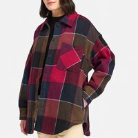 TIMBERLAND KOSZULA HEAVY FLANNEL LONG OVERSHIRT tb0a5zm7v821 kolor multicolor