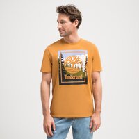 T-shirt, koszulka męska TIMBERLAND T-SHIRT SS OUTDOOR INSPIRED GRAPHIC TEE tb0a6f4kp471 kolor brązowy