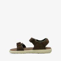 Sandały dziecięce TIMBERLAND NUBBLE SANDAL LTHR 2 STR ca1m1p kolor khaki