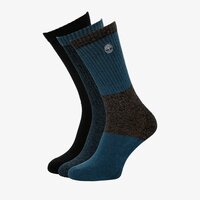 Męskie skarpetki TIMBERLAND SKARPETY 3PP BOOT SOCK GIFT BOX tb0a1eqb0011 kolor czarny