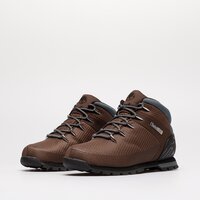 Buty outdoor męskie TIMBERLAND EURO SPRINT FABRIC WP tb0a5qjm9311 kolor brązowy