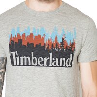 T-shirt, koszulka męska TIMBERLAND T-SHIRT MULTIGRPH TEE a1h8x052 kolor szary