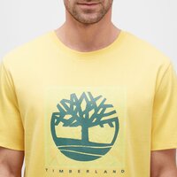 T-shirt, koszulka męska TIMBERLAND T-SHIRT SHORT SLEEVE FRONT GRAPHIC TEE tb0a5udbeg41 kolor żółty