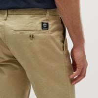 Spodnie męskie TIMBERLAND SPODNIE STRETCH TWILL CHINO PANT (SLIM) tb0a2byydh41 kolor beżowy